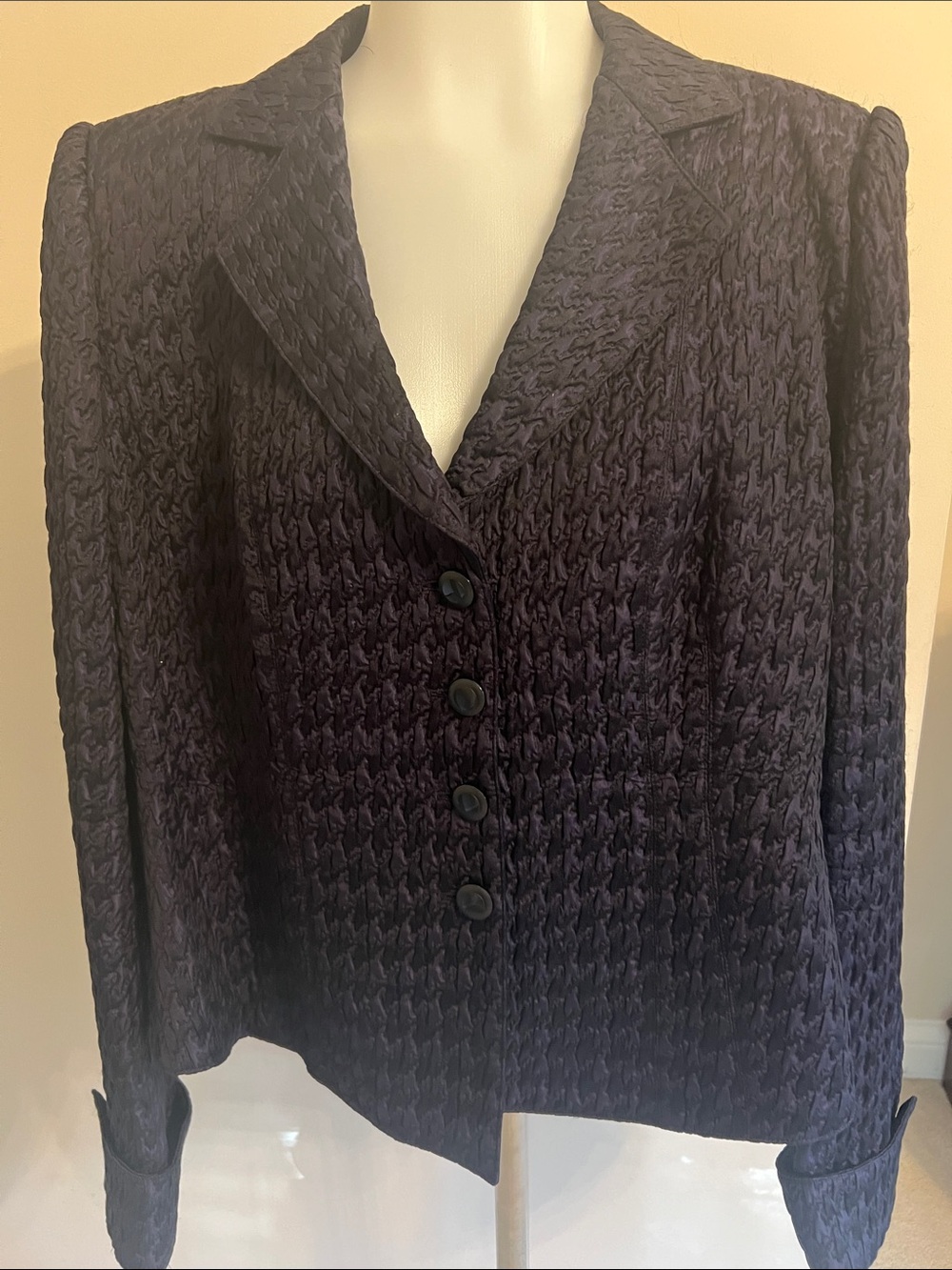 Armani tailored Jacket - Navy/Black